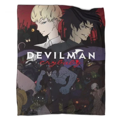 Devilman Crybaby Warm Blanket