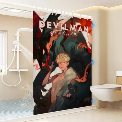 Devilman hot Crybaby Shower Curtain
