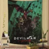 Devilman Crybaby Cartoon Tapestry