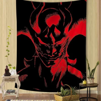 Anime Devilman Crybaby Tapestry