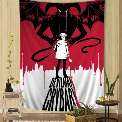 Hot Anime Devilman Crybaby Tapestry