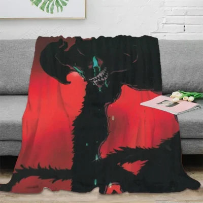 Devilman Crybaby Luxury Plush Blanket
