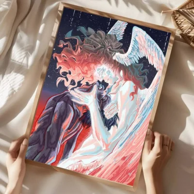 Devilman Crybaby hot Wall Art