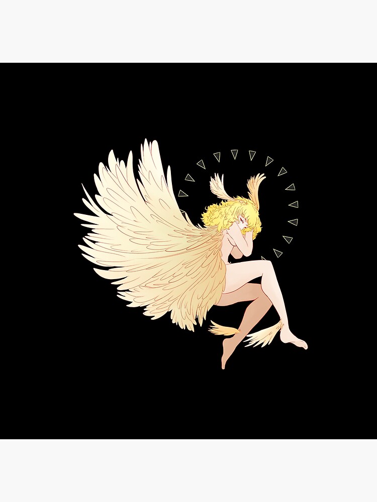 Ryo Asuka Devilman Crybaby Angel Throw Pillow - Image 2