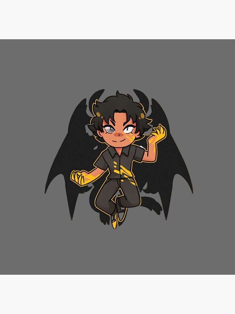 Ryo Asuka Devilman Crybaby Iconic Throw Pillow - Image 2