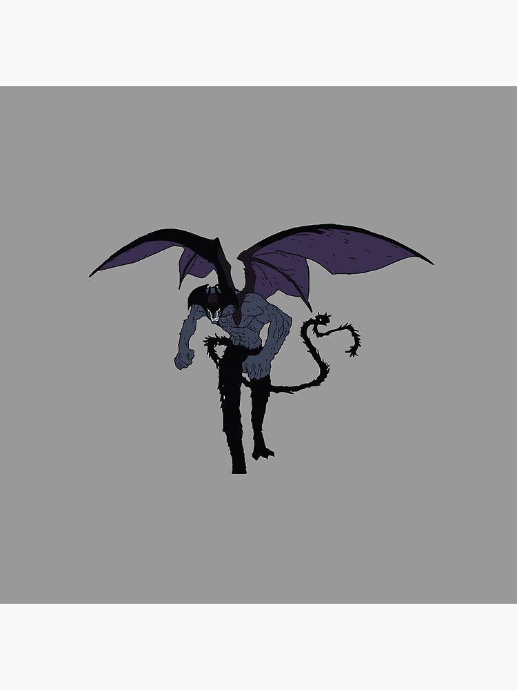 Akira Fudo Devilman Crybaby Red Throw Pillow - Image 2