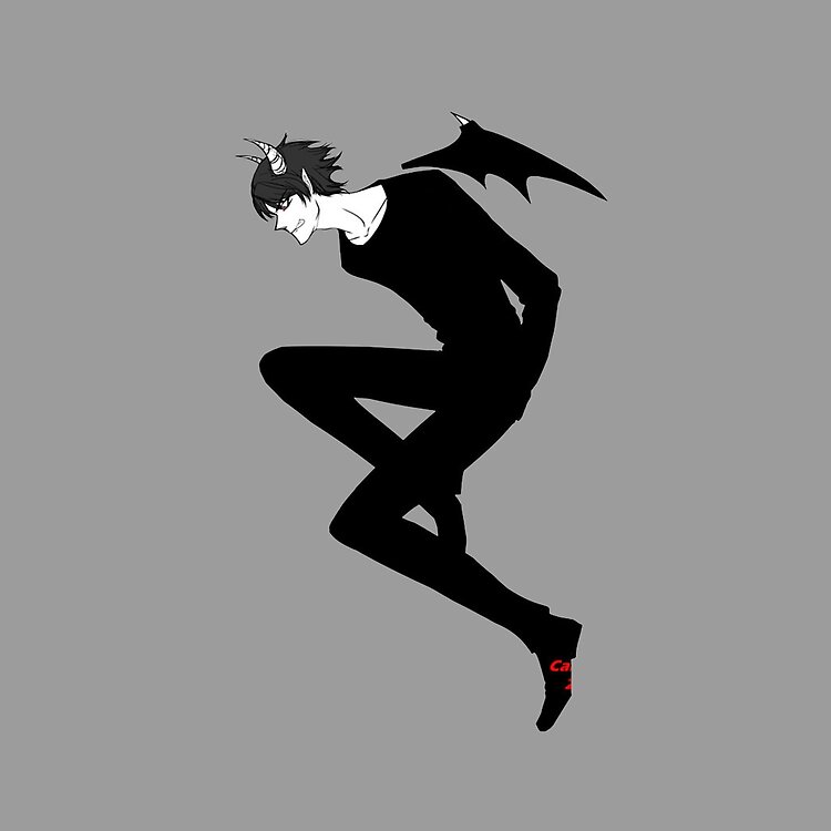 Akira Fudo Devilman Crybaby Dark Edition Tote Bag - Image 2