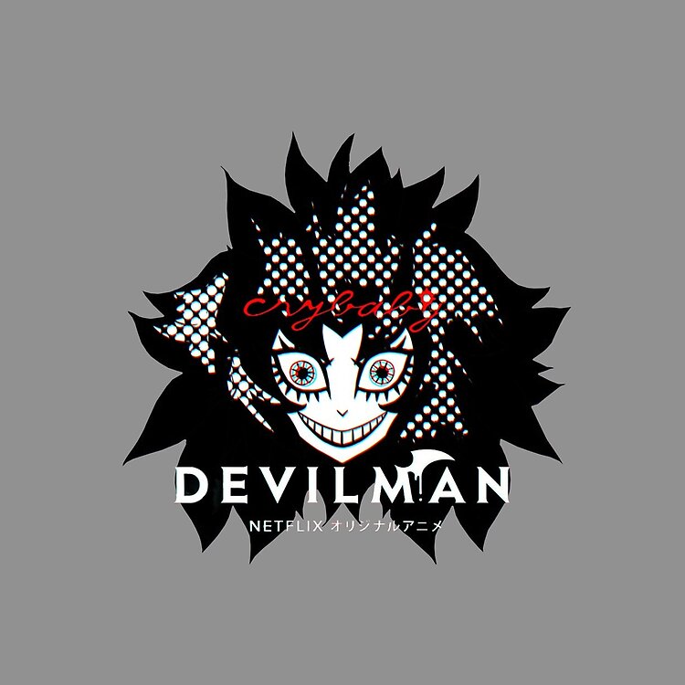 Akira Fudo Devilman Crybaby Retro Graphic Tote Bag - Image 2