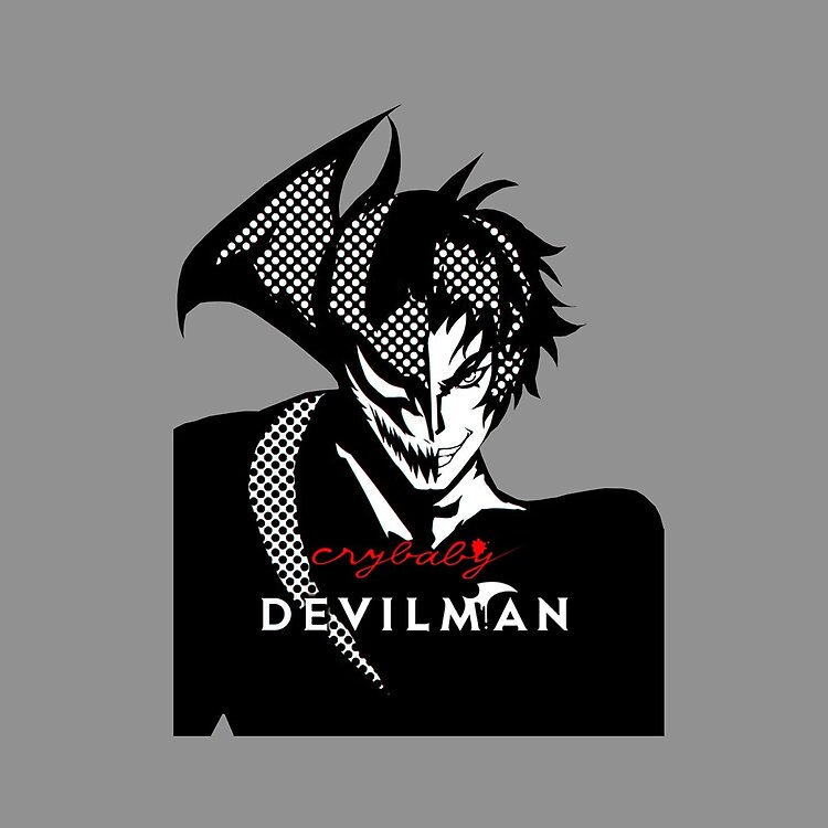 Fudô Akira Devilman Crybaby Retro Dark Tote Bag - Image 2