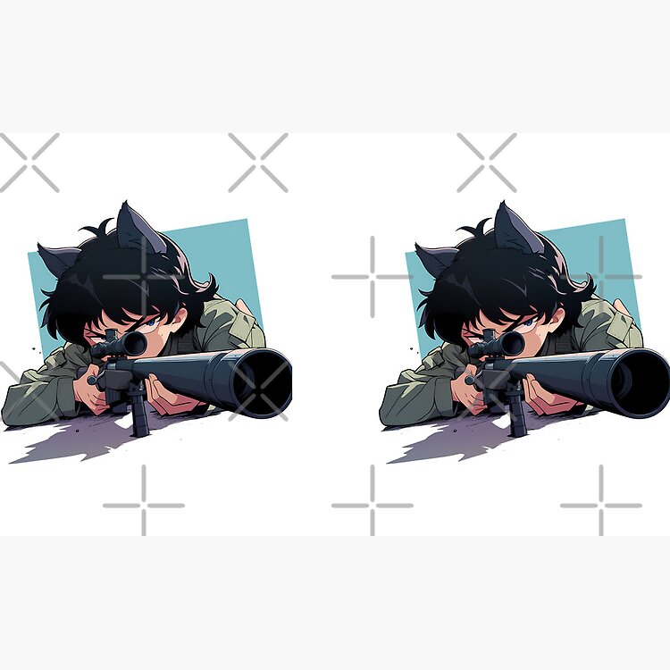 Akira Fudo Chibi Sniper Dark Intense Mug - Image 2