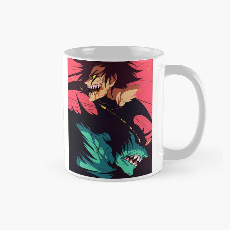 Akira Fudo Devilman Anime Happy Mug