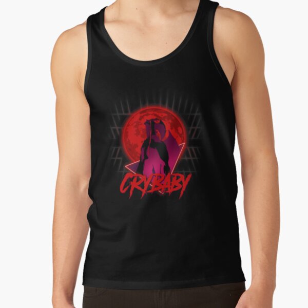 Crybaby Letters Black Tank Top - Image 3