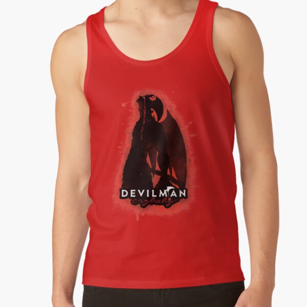 Devilman Crybaby Retro Tank Top - Image 4