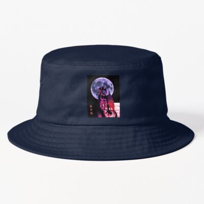 Akira Devilman Crybaby Red Moon Bucket Hat