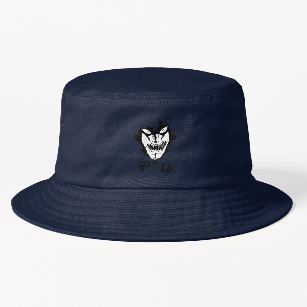 Demon Silhouette Devilman Crybaby Bucket Hat