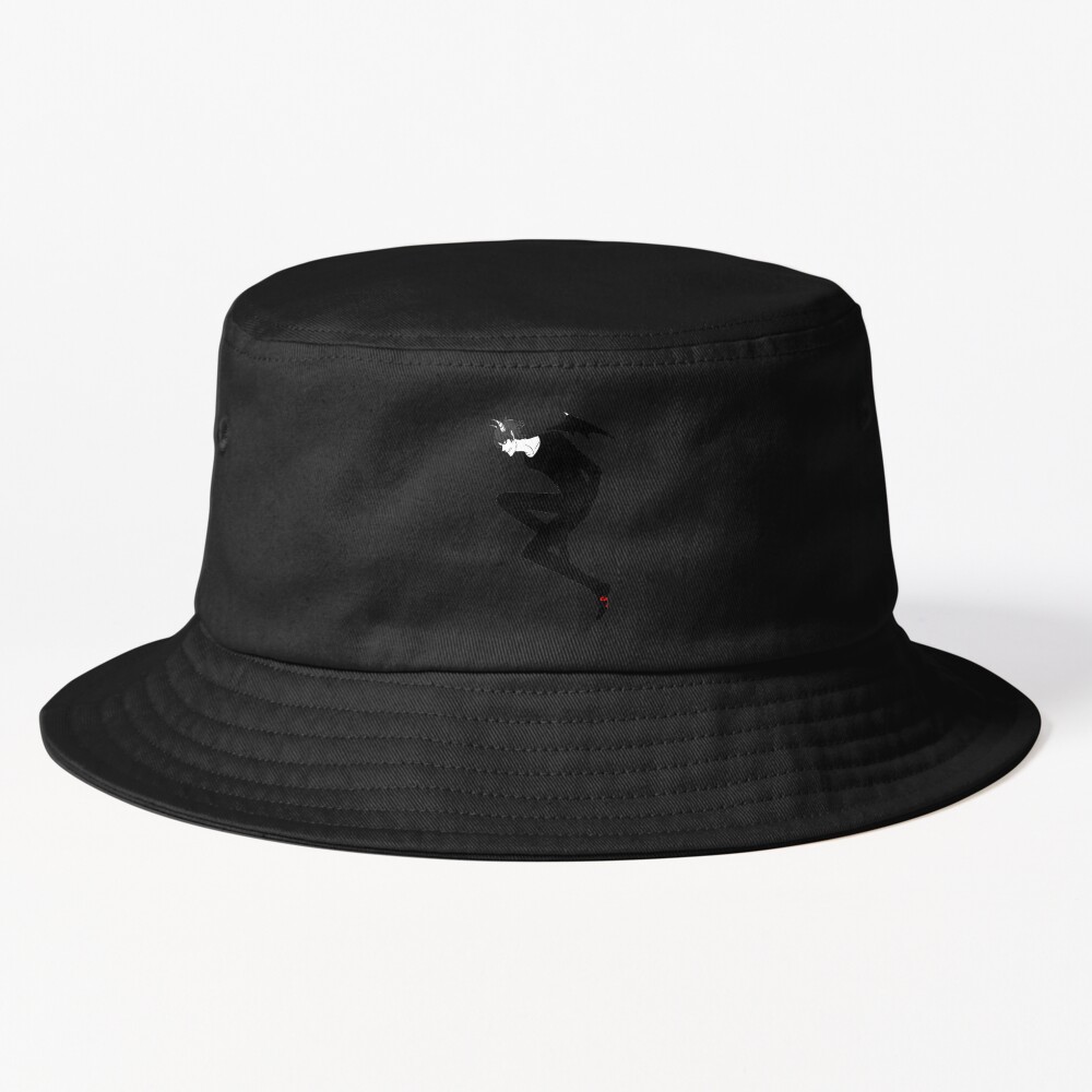 Black Akira Fudo Devilman Crybaby Bucket Hat