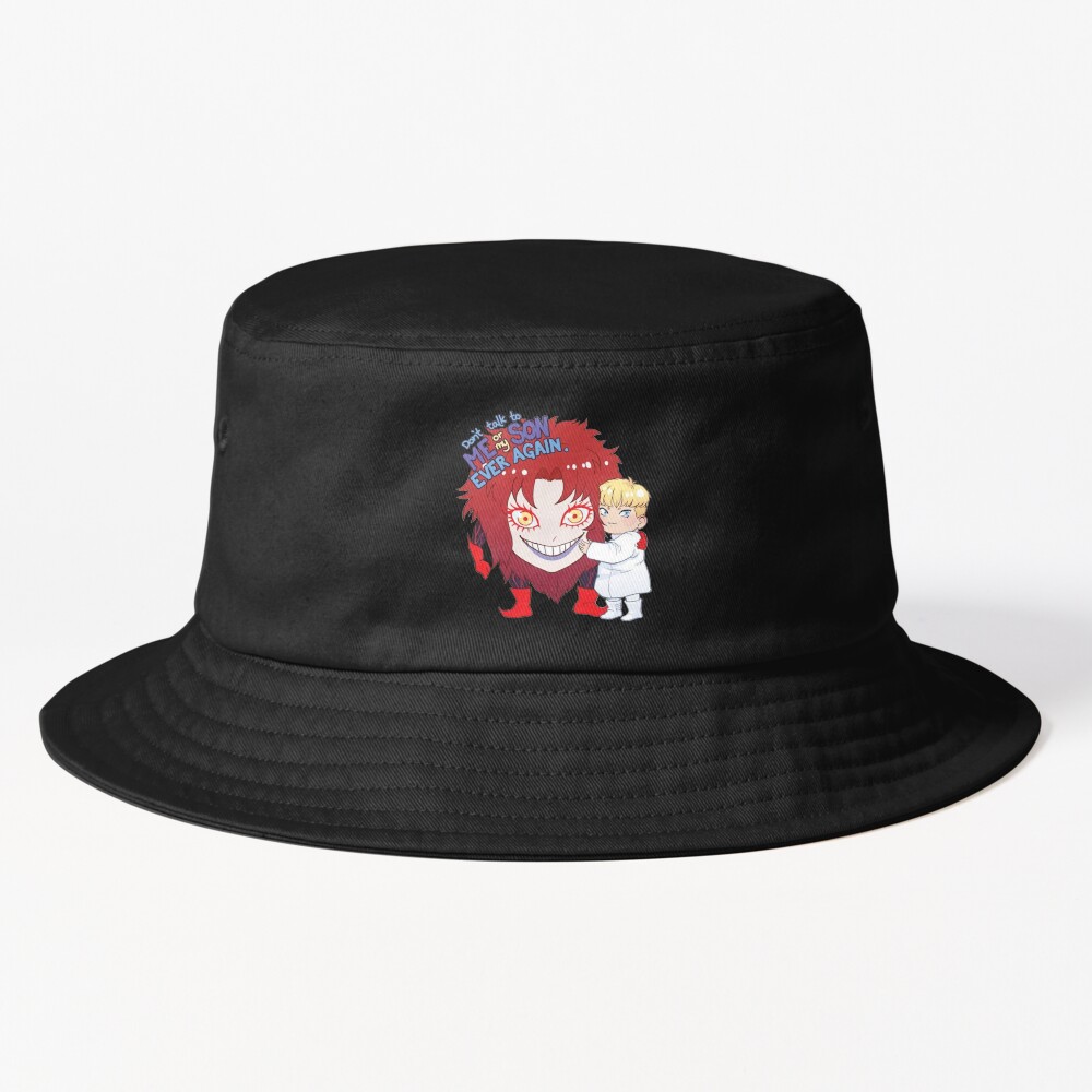 Funny Ryo And Akira Devilman Crybaby Bucket Hat