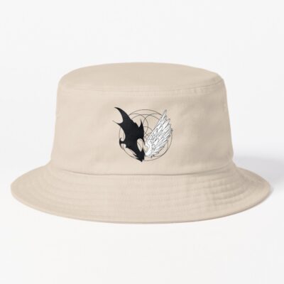 Devilman Crybaby Minimalist Logo Black Bucket Hat