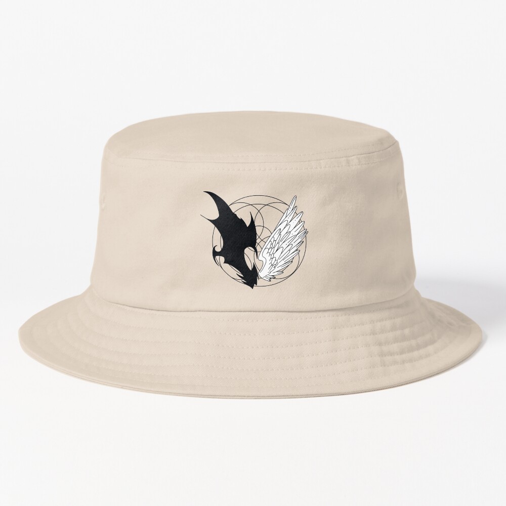 Devilman Crybaby Minimalist Logo Black Bucket Hat