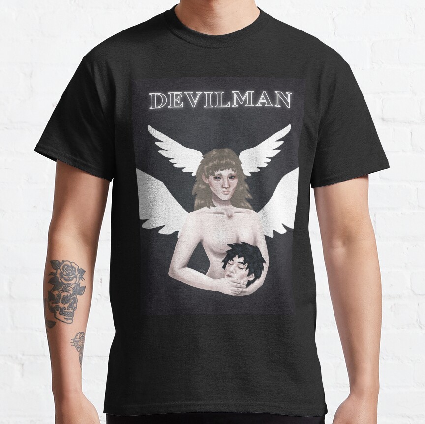 Devilman Crybaby Akira & Ryo T-shirt - Image 2