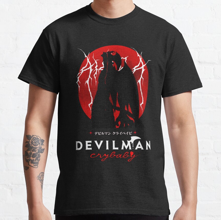 Devilman Crybaby Red Highlight T-shirt