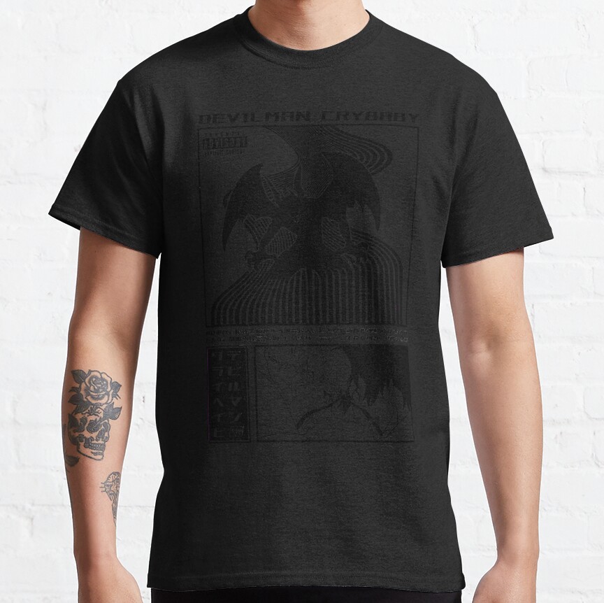 Devilman Crybaby White T-shirt - Image 2