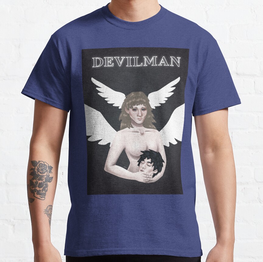Devilman Crybaby Akira & Ryo T-shirt - Image 4