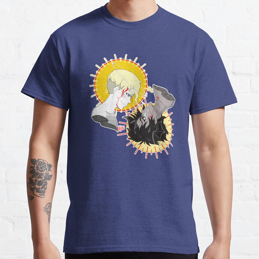 Devilman Busts Akira Ryo T-shirt - Image 4