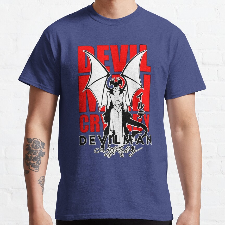Devilman Crybaby Anime Version T-shirt - Image 4