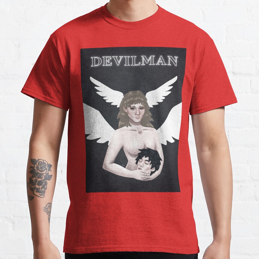 Devilman Crybaby Akira & Ryo T-shirt - Image 5