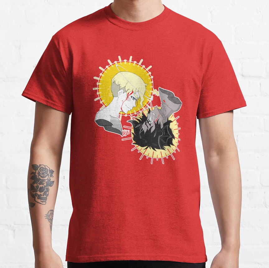 Devilman Busts Akira Ryo T-shirt - Image 5