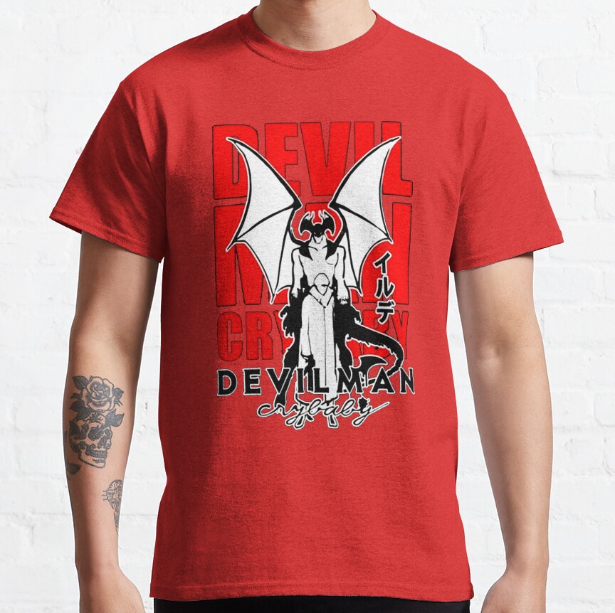 Devilman Crybaby Anime Version T-shirt - Image 5