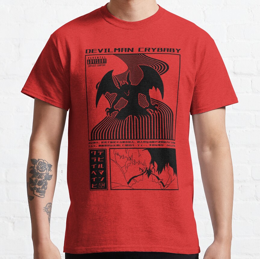 Devilman Crybaby White T-shirt - Image 5