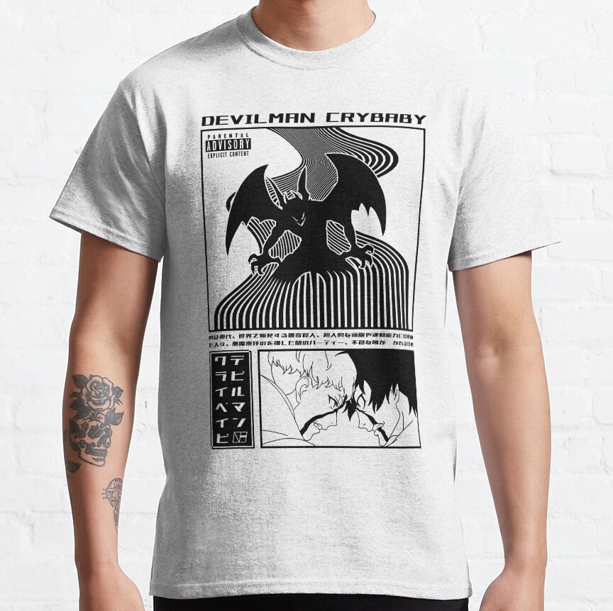 Devilman Crybaby White T-shirt