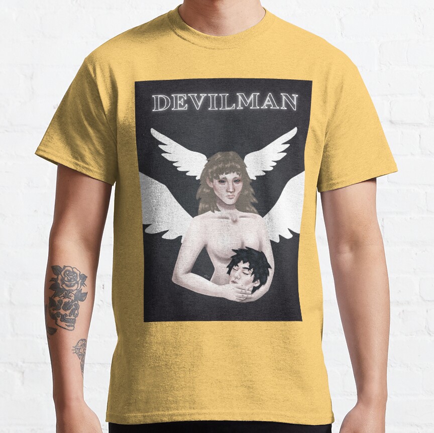 Devilman Crybaby Akira & Ryo T-shirt - Image 6