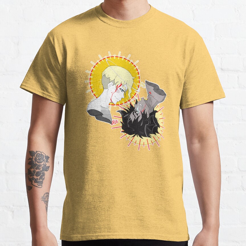 Devilman Busts Akira Ryo T-shirt - Image 6