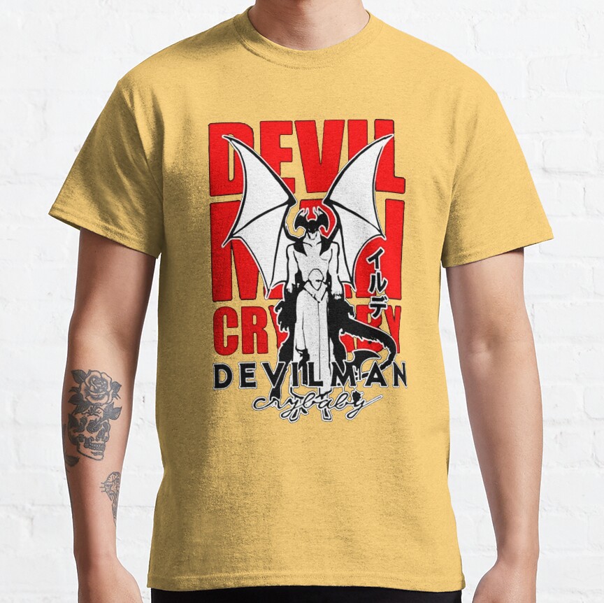 Devilman Crybaby Anime Version T-shirt - Image 6
