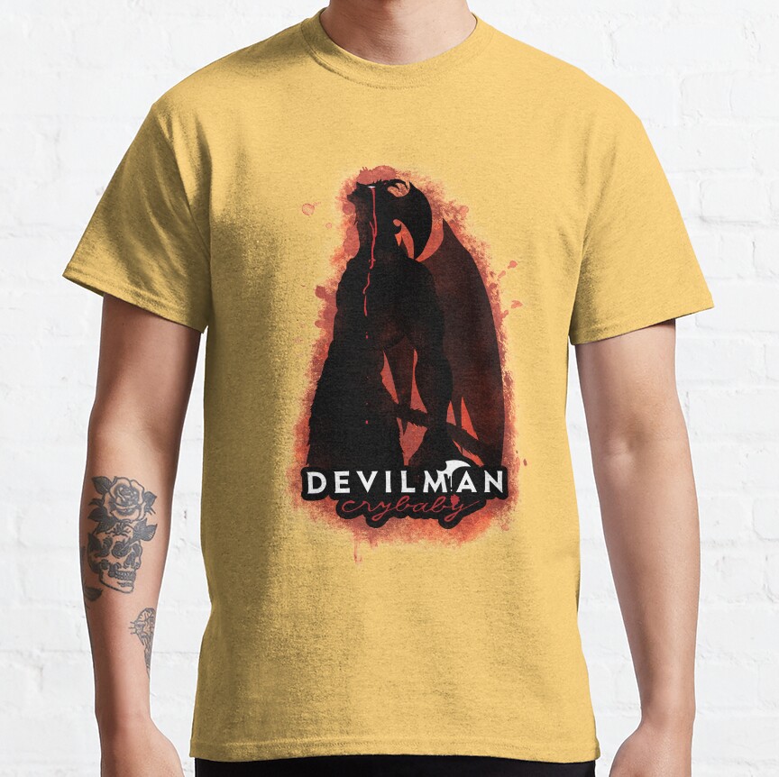 Devilman Crybaby Retro T-shirt