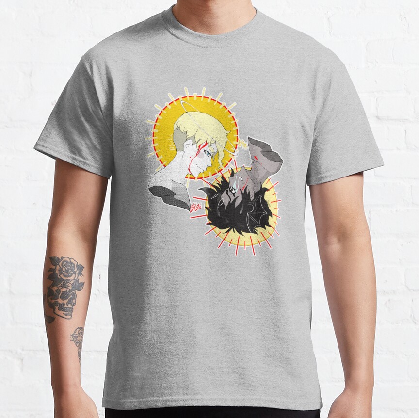 Devilman Busts Akira Ryo T-shirt - Image 3