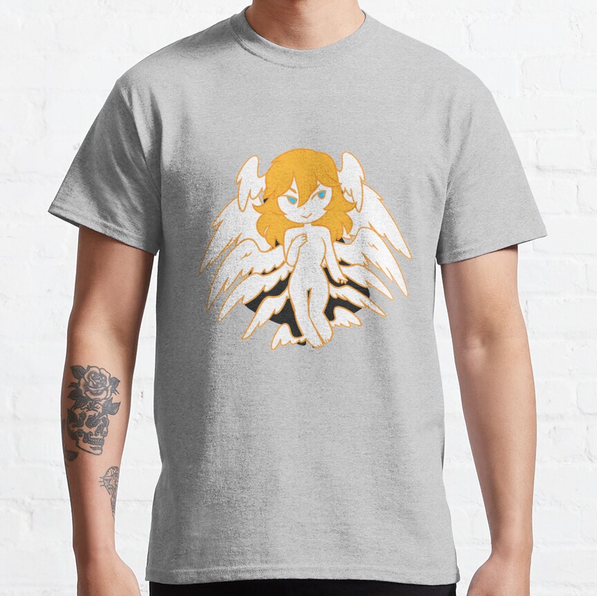 Devilman Crybaby Grey T-shirt - Image 4