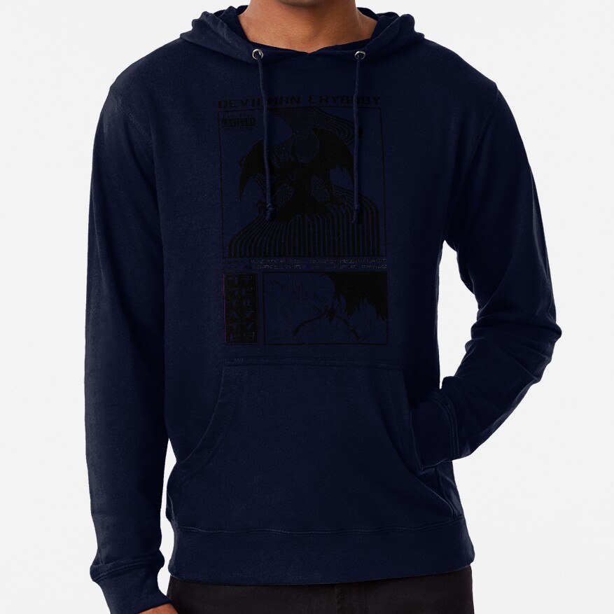 Devilman Crybaby White Hoodie - Image 5