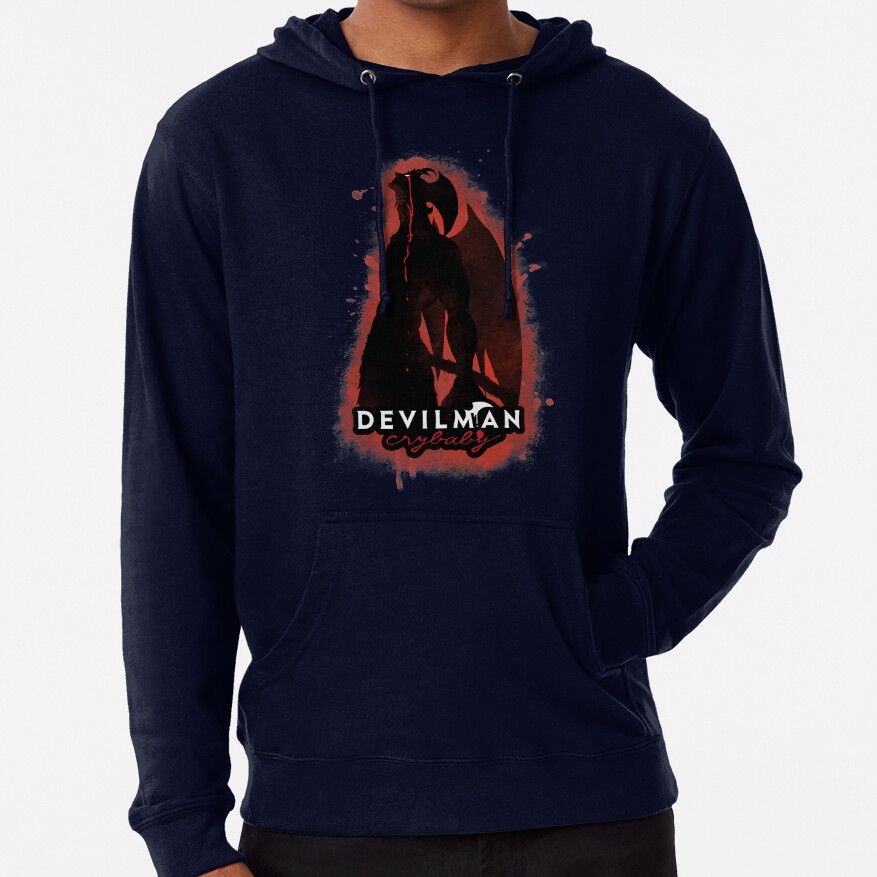 Devilman Crybaby Retro Hoodie