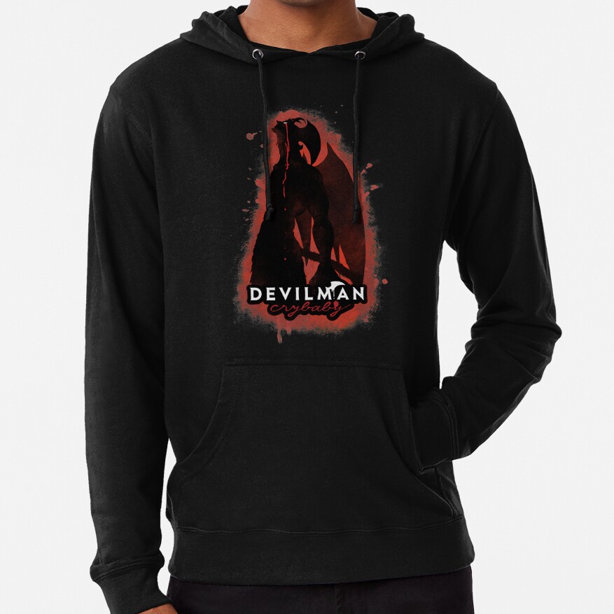 Devilman Crybaby Retro Hoodie - Image 3