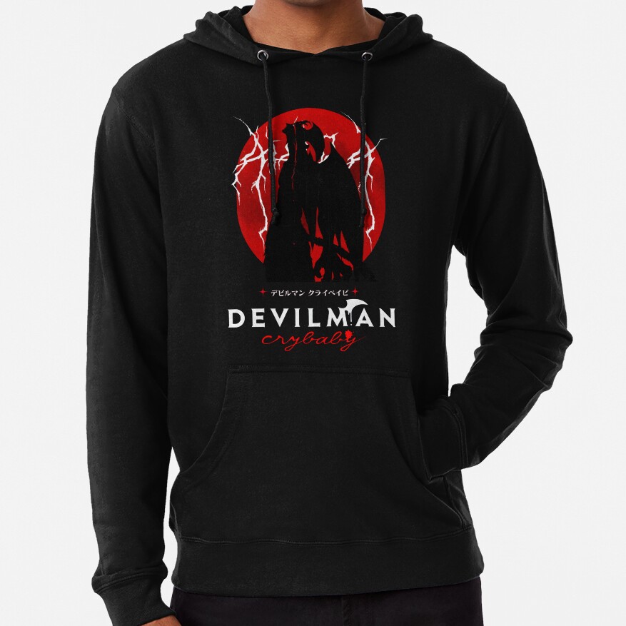 Devilman Crybaby Red Highlight Hoodie