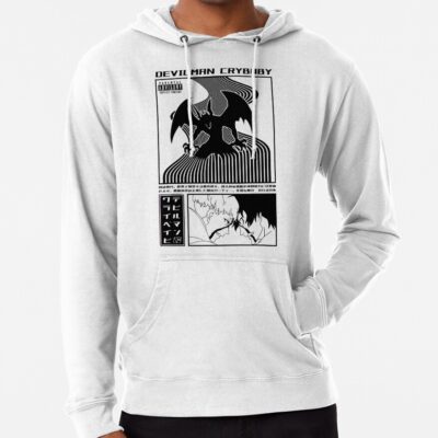 Devilman Crybaby White Hoodie