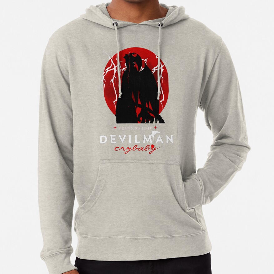 Devilman Crybaby Red Highlight Hoodie - Image 3