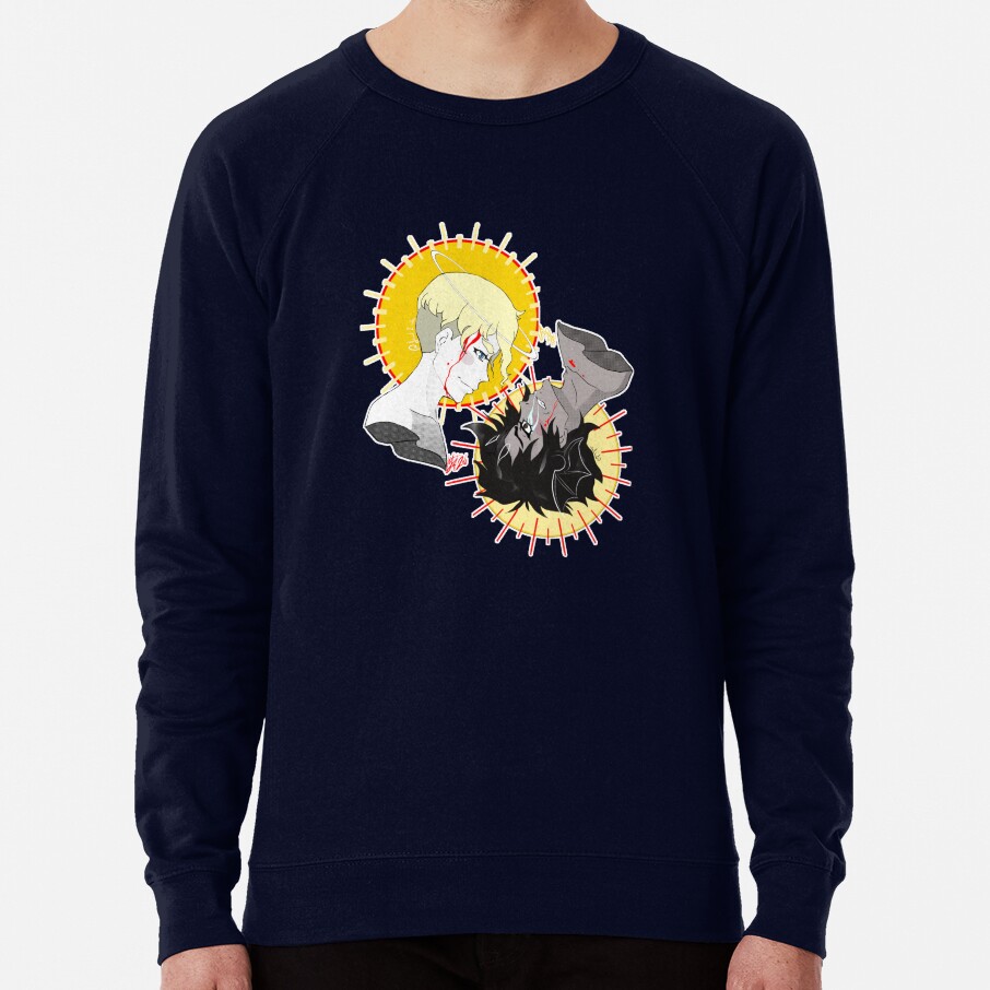 Devilman Busts Akira Ryo Sweatshirt - Image 5