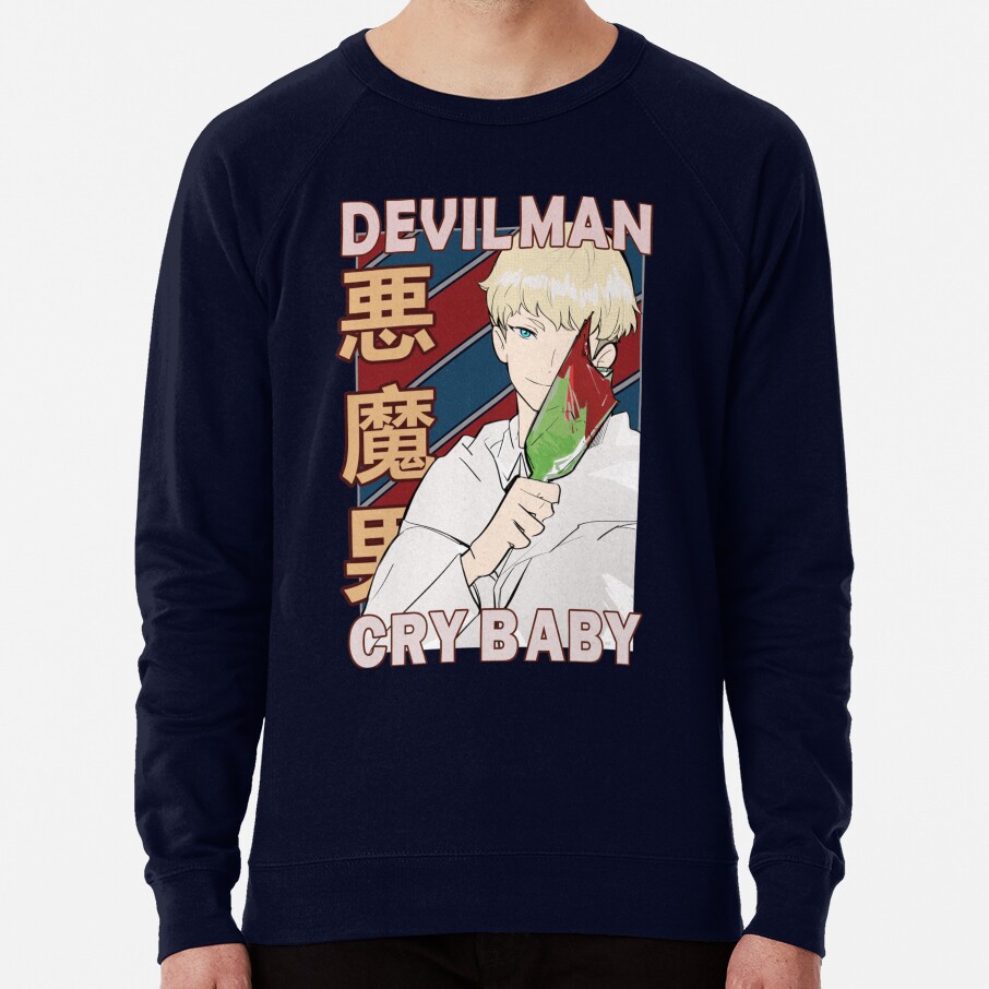 Ryo Asuka Devilman Anime Sweatshirt