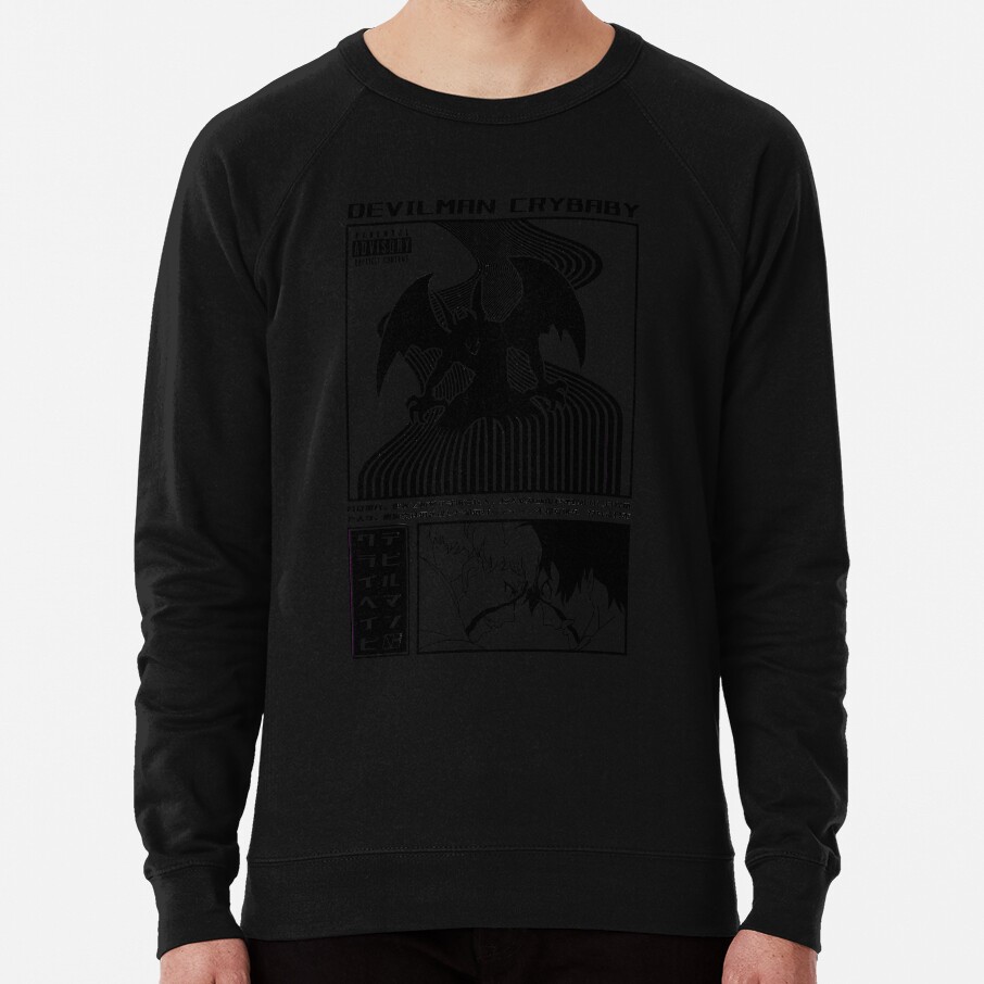 Devilman Crybaby White Sweatshirt
