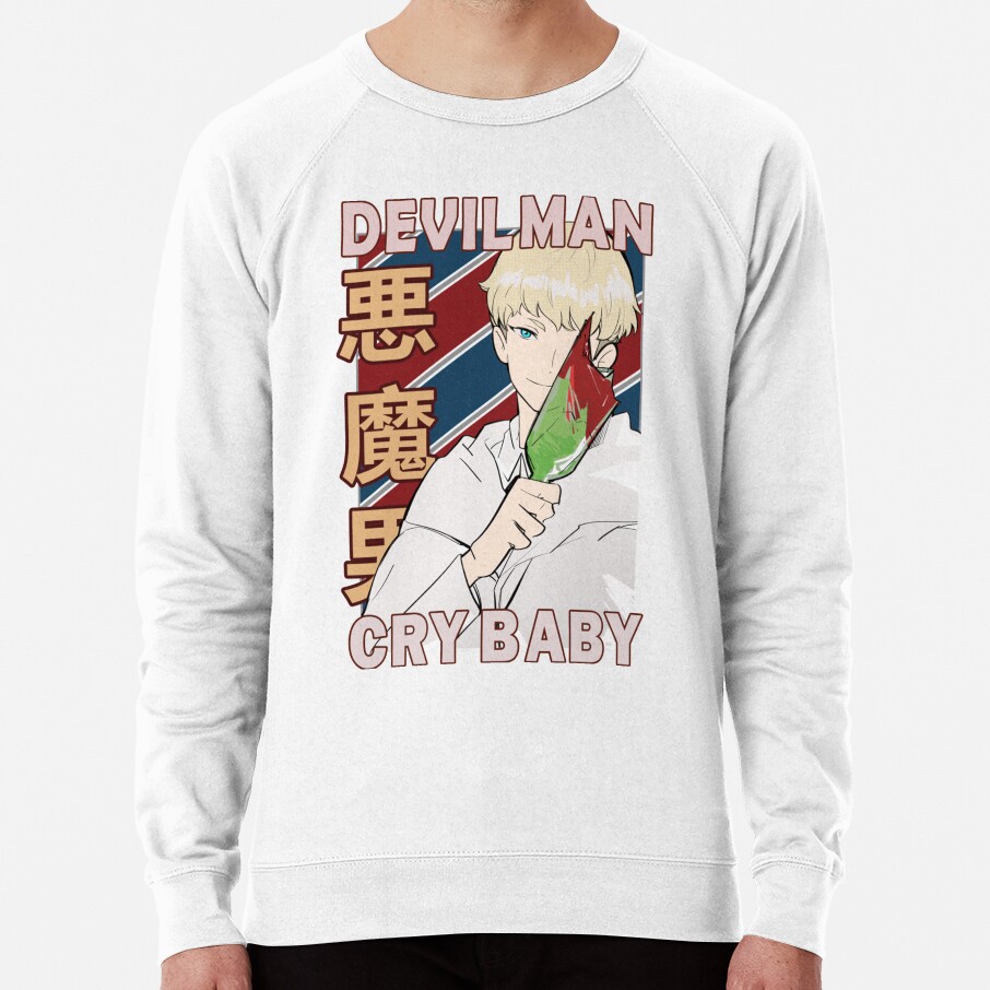 Ryo Asuka Devilman Anime Sweatshirt - Image 2